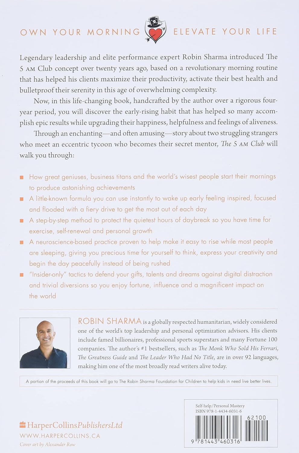 The 5AM Club: Own Your Morning. Elevate Your Life