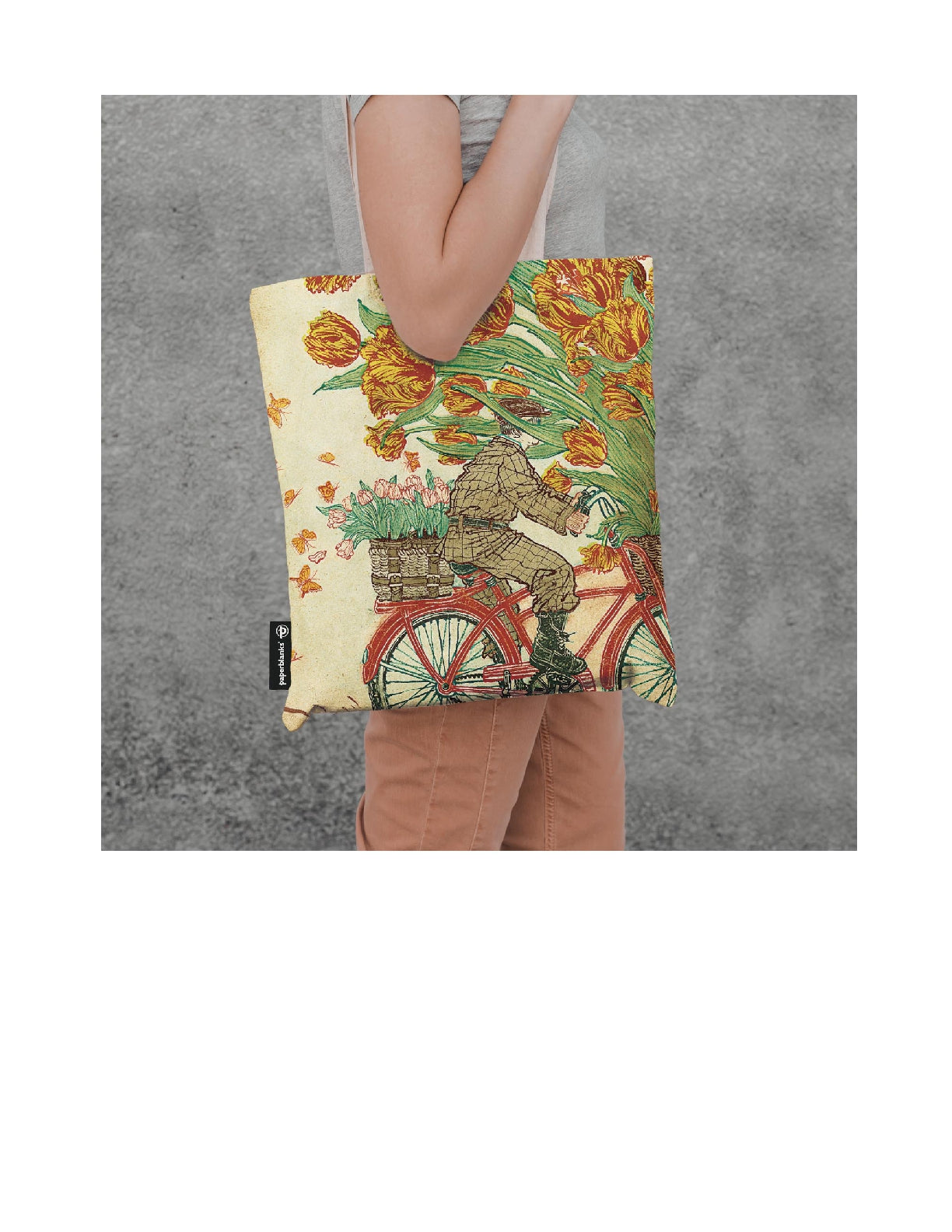 Holland Spring Canvas Bag by Paperblanks (Living with Yuko)