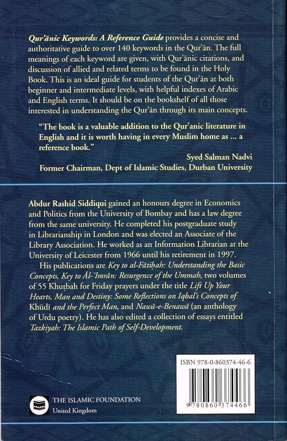 Qur'anic Keywords: A Reference Guide