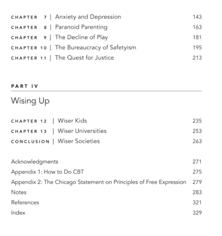 The Coddling of the American Mind: How Good Intentions and Bad Ideas Are Setting Up a Generation for Failure