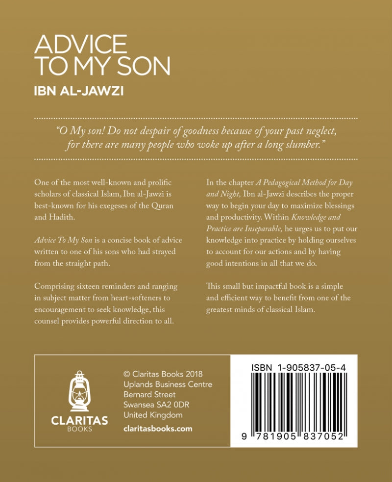 Advice To My Son