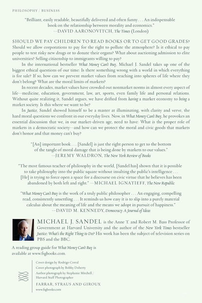 Book review or excerpt with text and a photo of a person on a white background