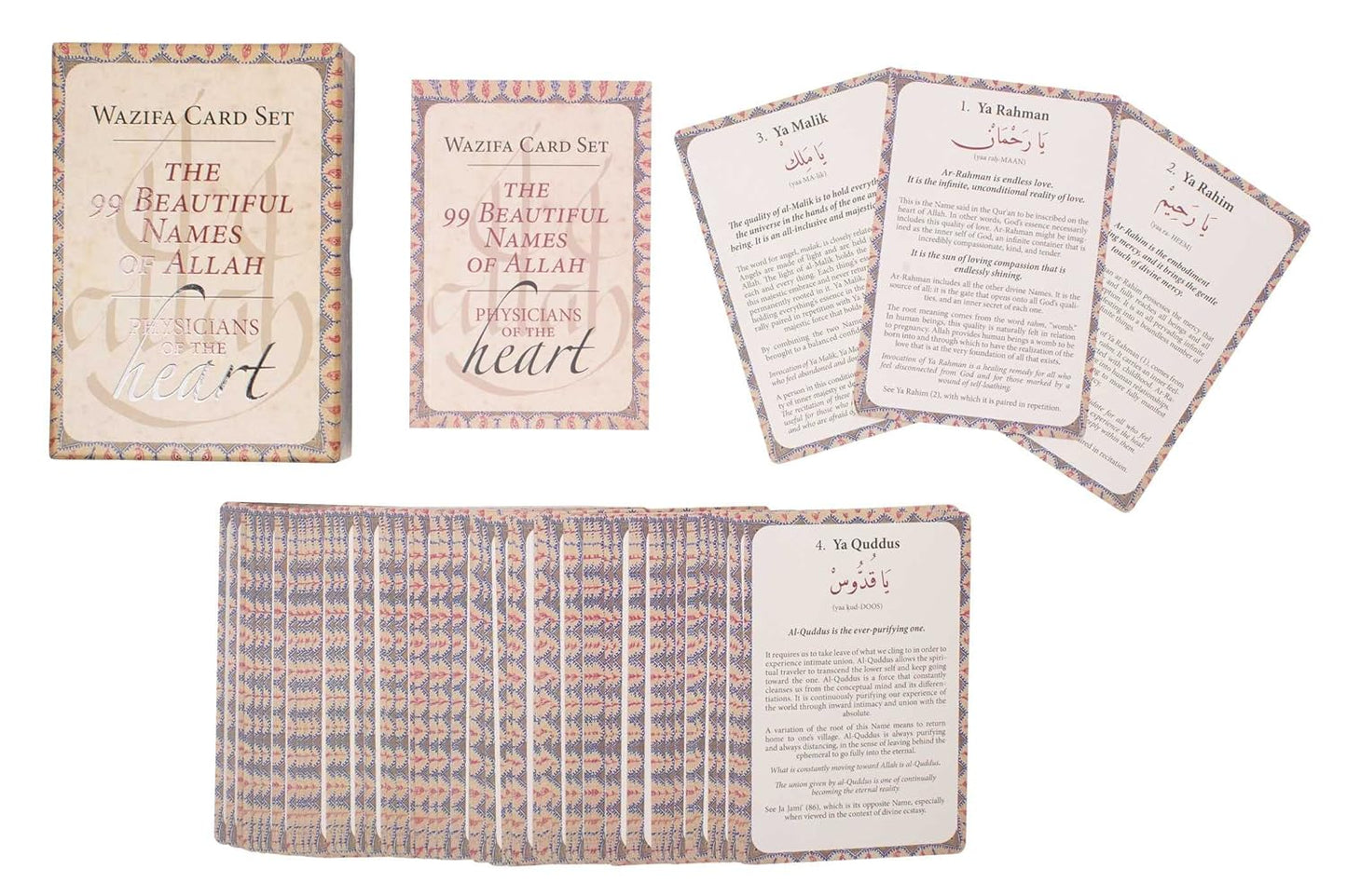 The 99 Beautiful Names of Allah (Oracle Cards)