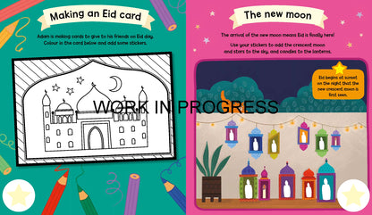 Happy Eid Sticker Activity Book
