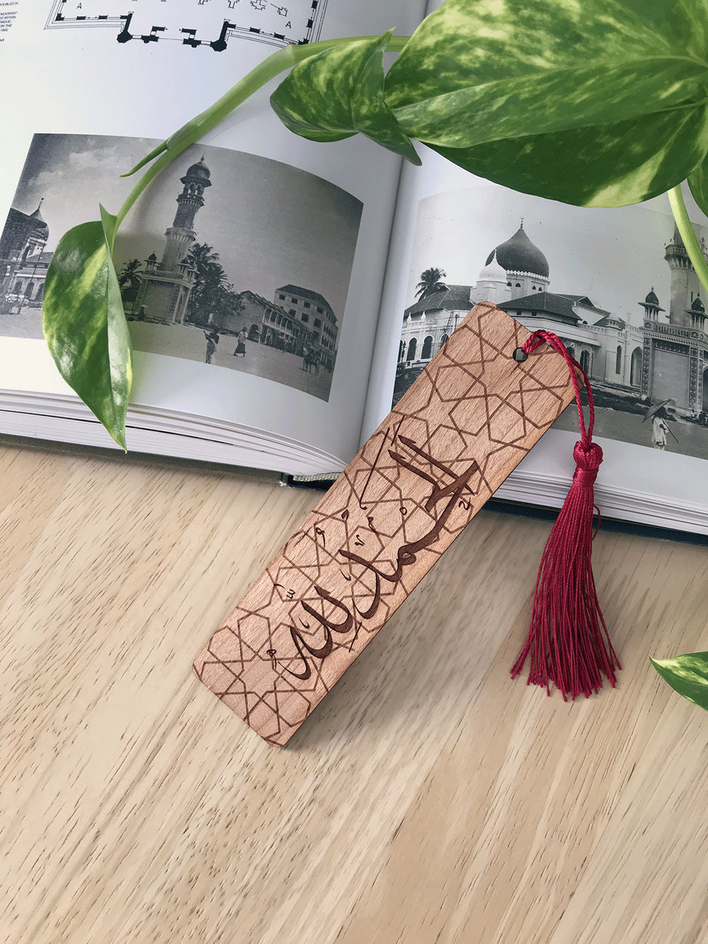 Kalimah Bookmarks in Cherry