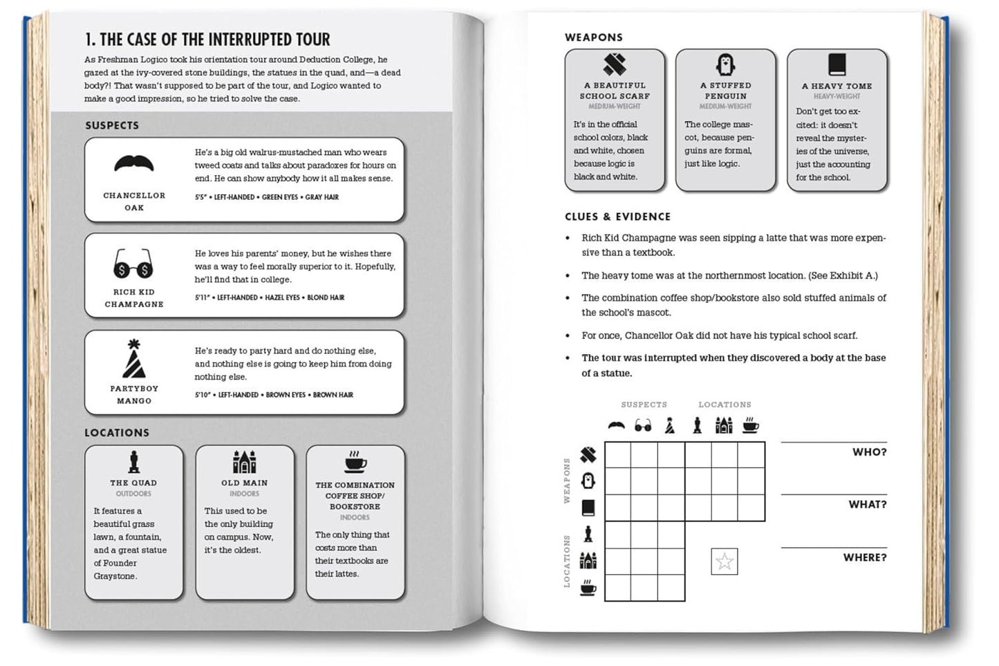 Murdle: The School of Mystery: 50 Seriously Sinister Logic Puzzles