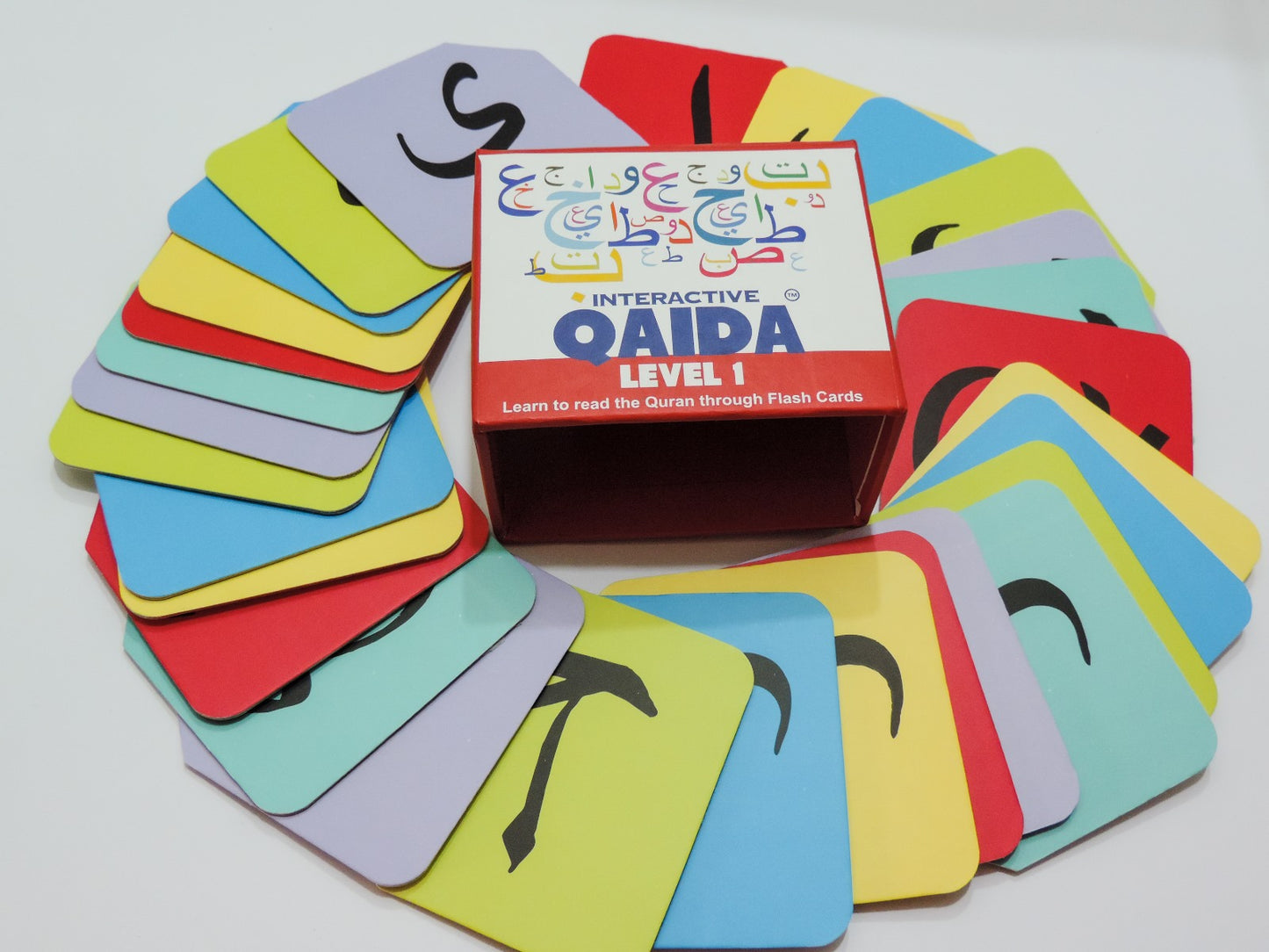 Arabic Flashcards - Interactive Qaida Level 1