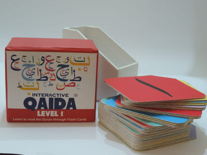 Arabic Flashcards - Interactive Qaida Level 1