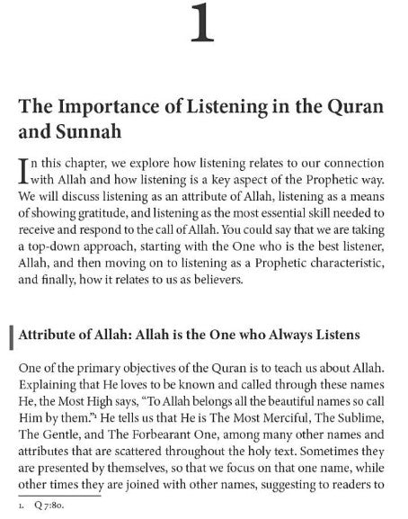 When Hearing Becomes Listening