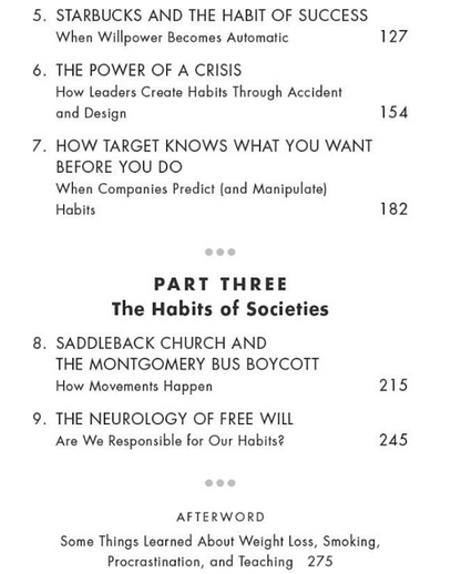 The Power of Habit
