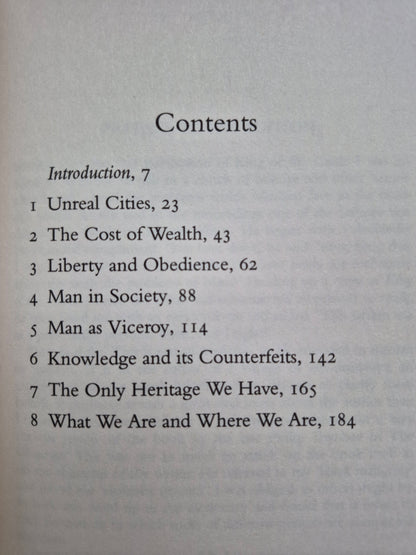 Table of Contents for the book "King of the Castle"